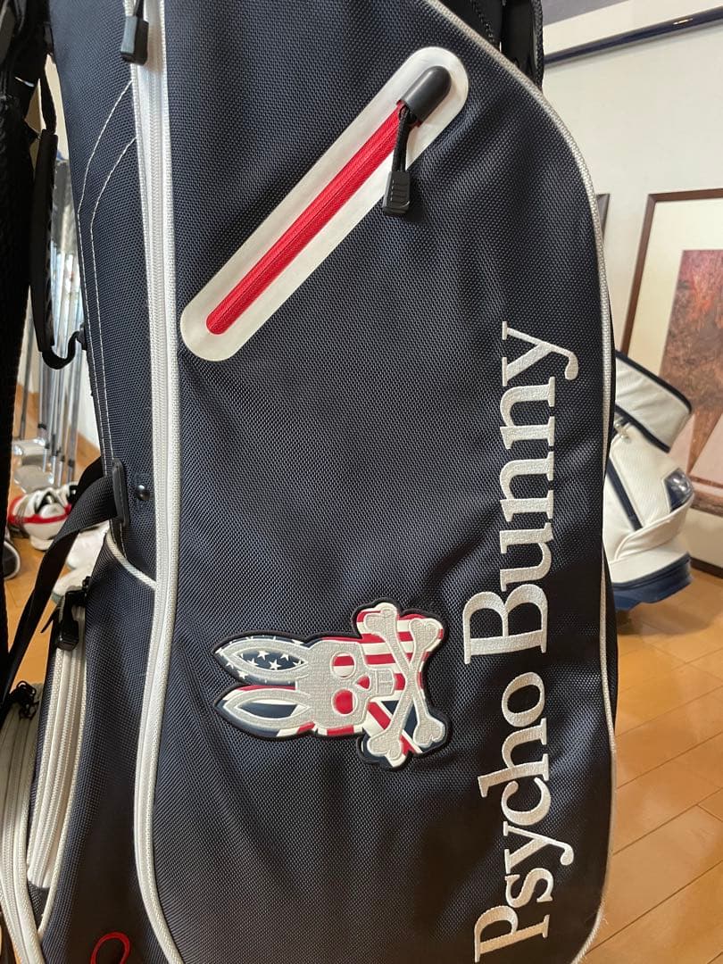 Psycho Bunny スタンド付きキャディバッグ