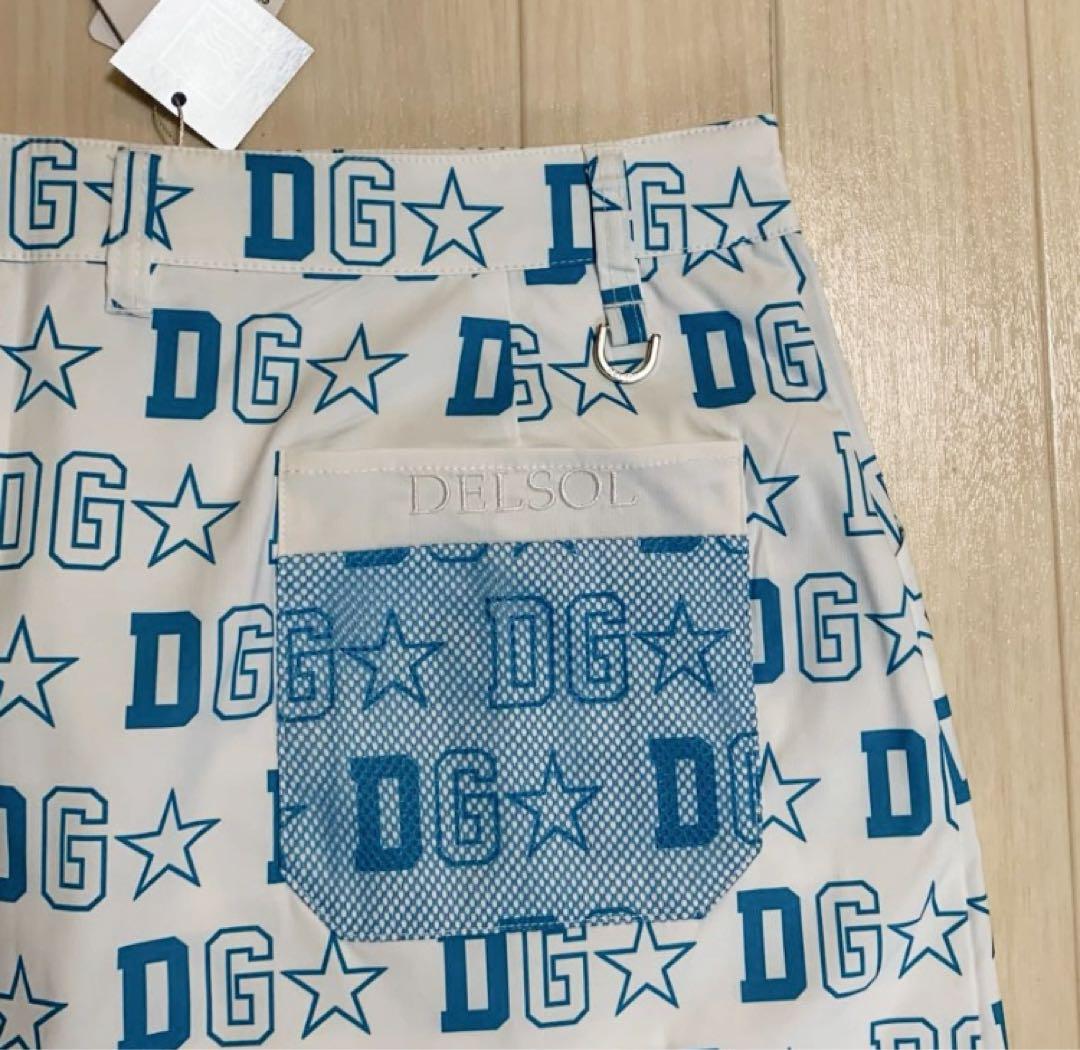 新品【デルソル　ゴルフ】レディース　半袖ウェア、スカート L/11 ゴルフ