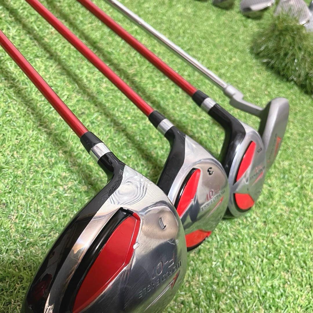 希少レフティ これからゴルフを始める方にオススメ メンズゴルフクラブ11本セット