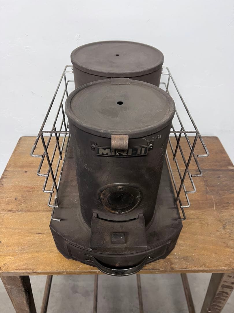 【希少】MINI-II 二次燃焼ストーブ ミニ薪ストーブ アウトドア 鉄製