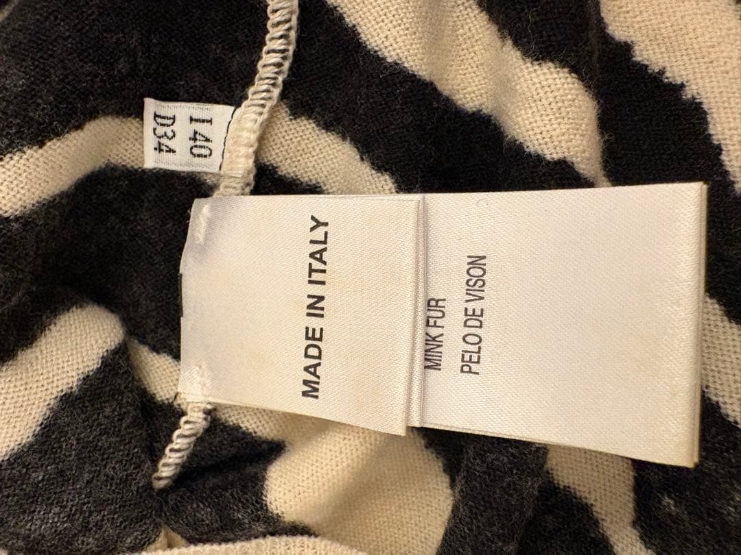 ❤︎ブルマリン　ミンクファー付き　カーディガン❤︎