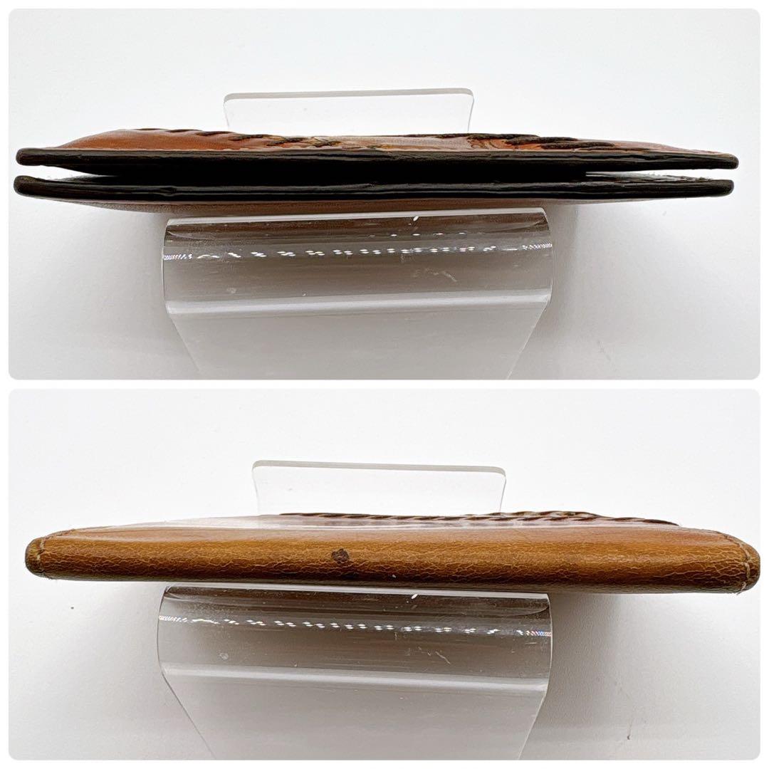 ベルルッティ　ベネチアンレザー　カリグラフィ　ステッチ　カードケース　小物入れ