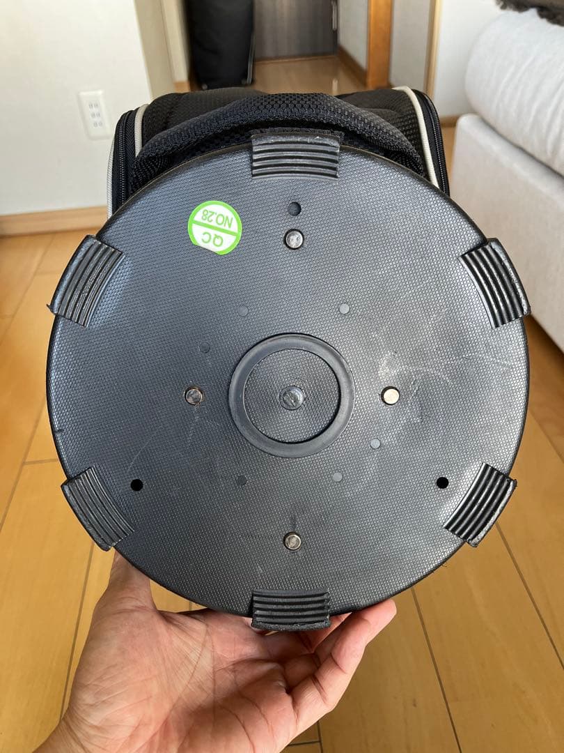 美品！テーラーメイド　黒　カート型キャディバッグ　しっかりとした造り　9.5型