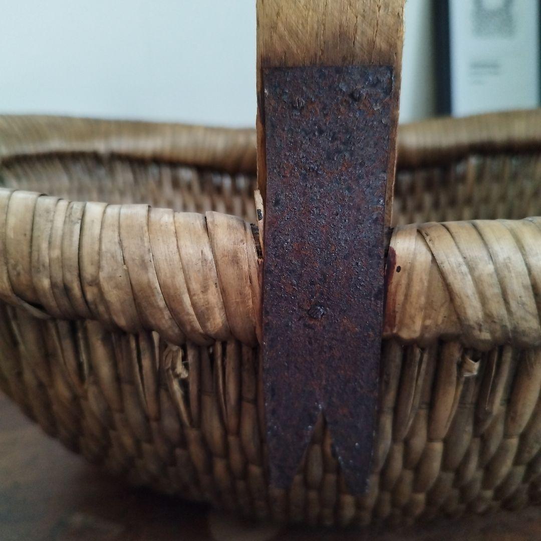 【希少品】北欧雑貨　スウェーデン　ヴィンテージ　ジュニパー　バスケット 籠