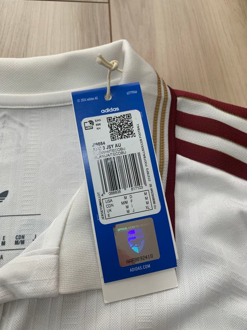 T*o様 25/26 アーセナル3rdオーセンティック#8ウーデゴールUCL仕様