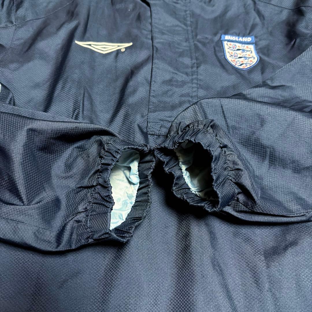 サッカー イングランド代表 ナイロンジャケット トレーニングウエア アンブロ