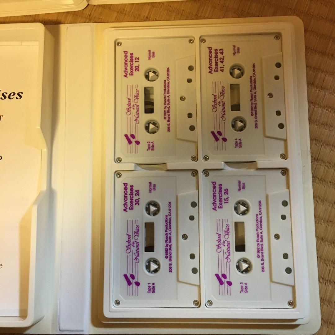 ボイストレーニング教材　チェザリー　カセットテープ