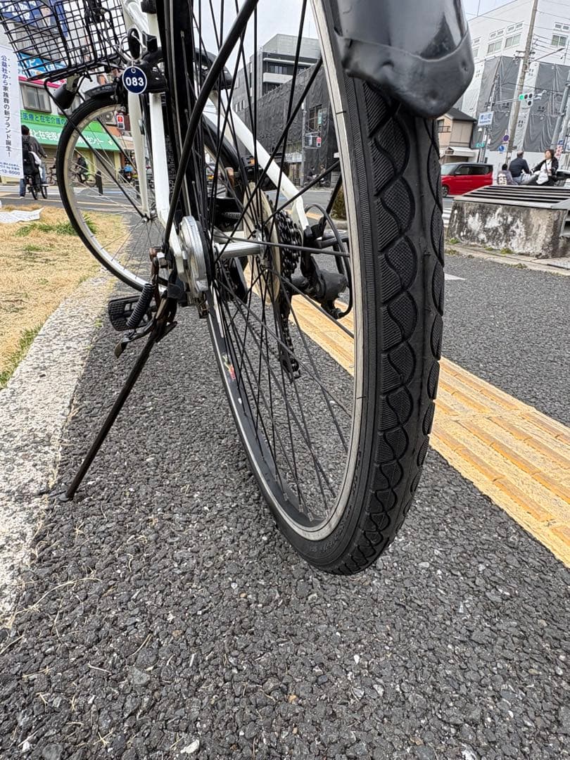 中古Panasonic700C電動アシスト自転車　7段変速　16Ah 大阪