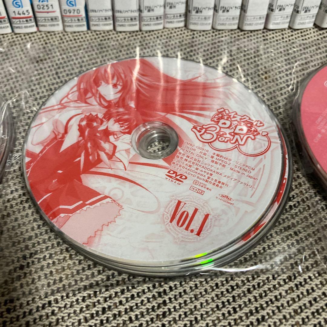 ニ*ル様 ハイスクールd×d 1期 2期 3期 4期 dvd 全巻セット 計24