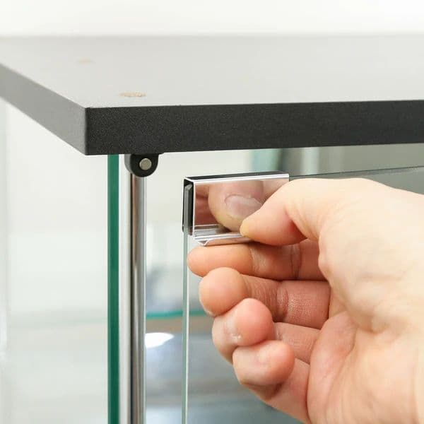 ガラスコレクションボックス　ＢＫ　コレクションケース　ブラック　黒