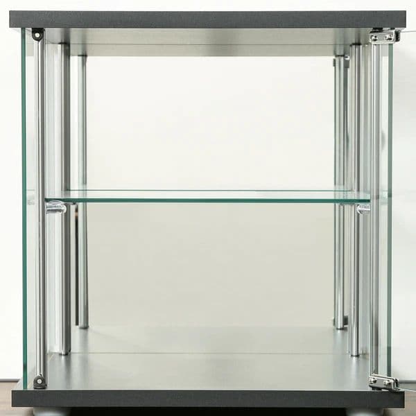 ガラスコレクションボックス　ＢＫ　コレクションケース　ブラック　黒