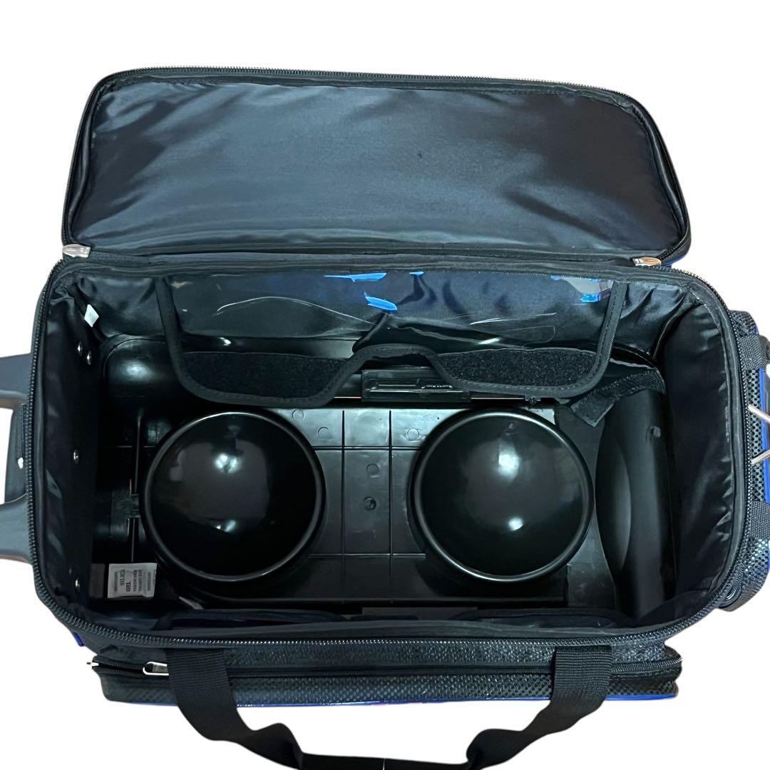 ボウリングバッグ 2個用 キャスター付き カラフル