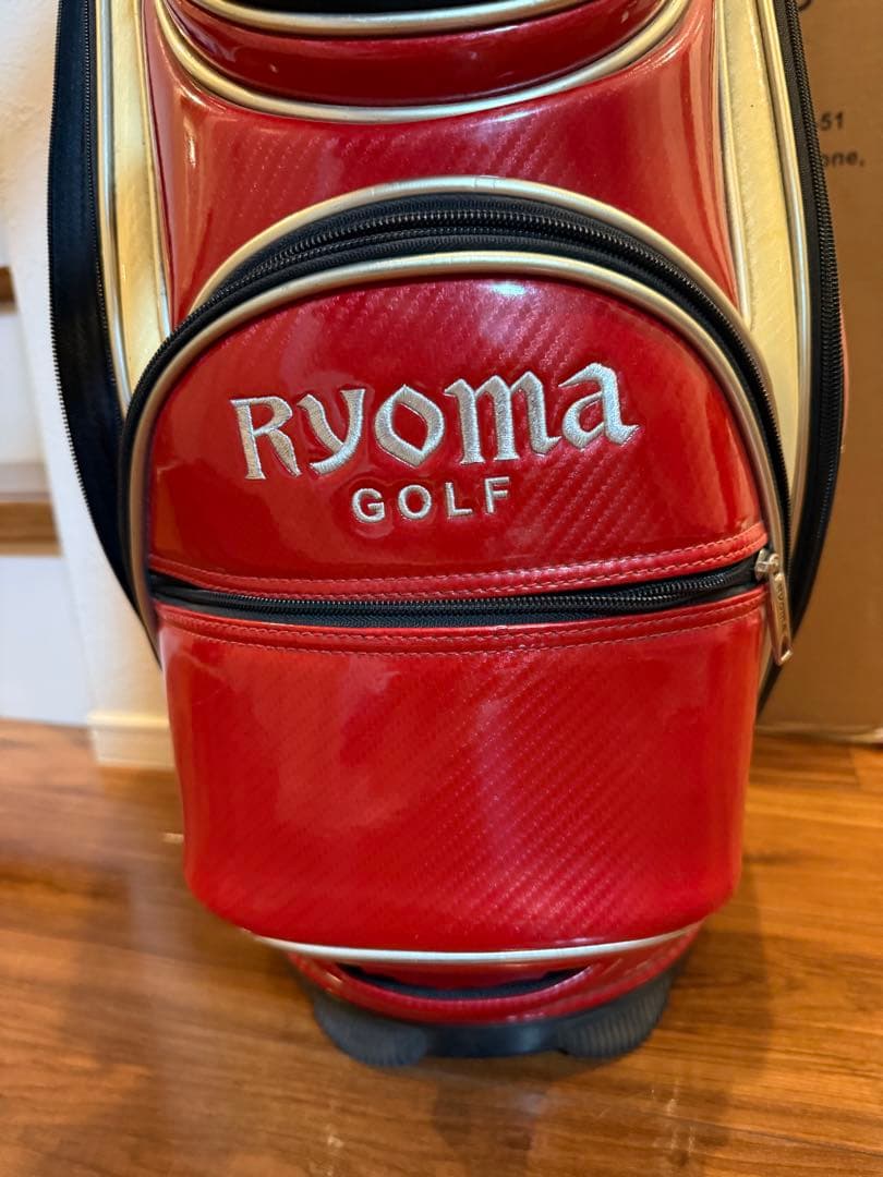 Ryoma Golf キャディバッグ レッド