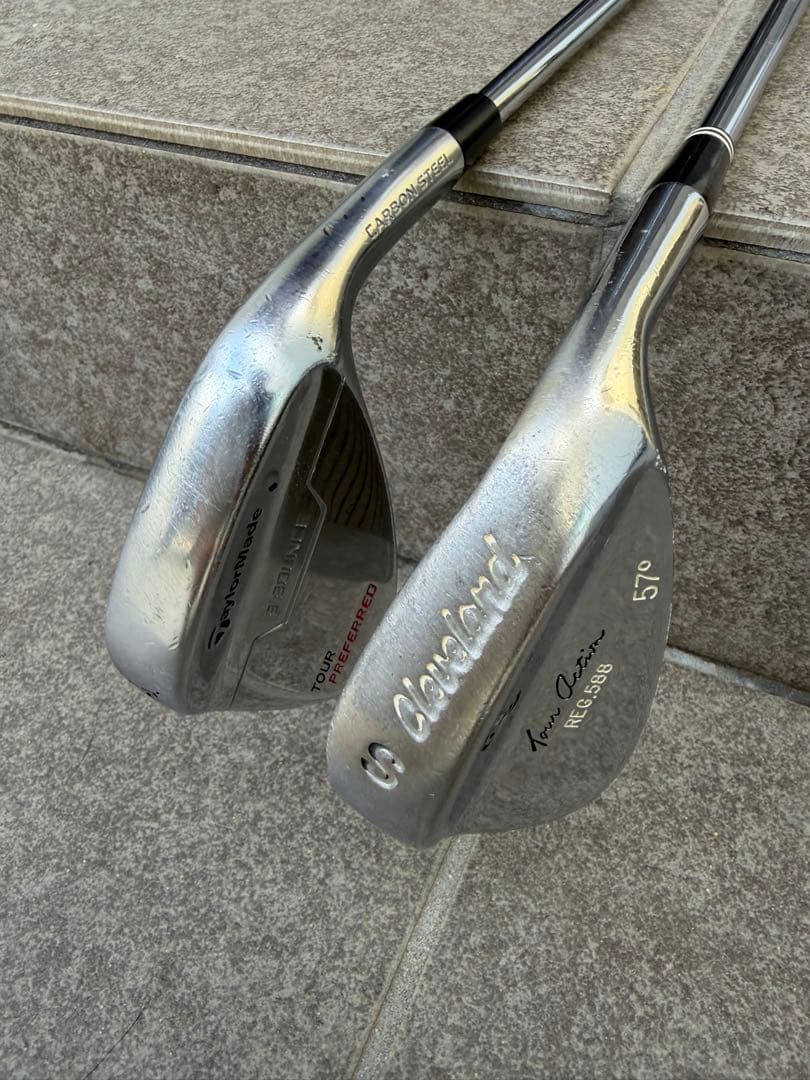 TaylorMade 52°、Cleveland 57°ウェッジセット