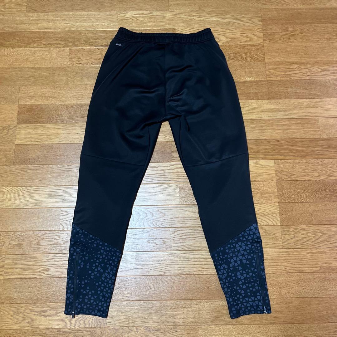 ◇中古美品 PUMA トレーニングジャージ上下セット ブラック Lサイズ