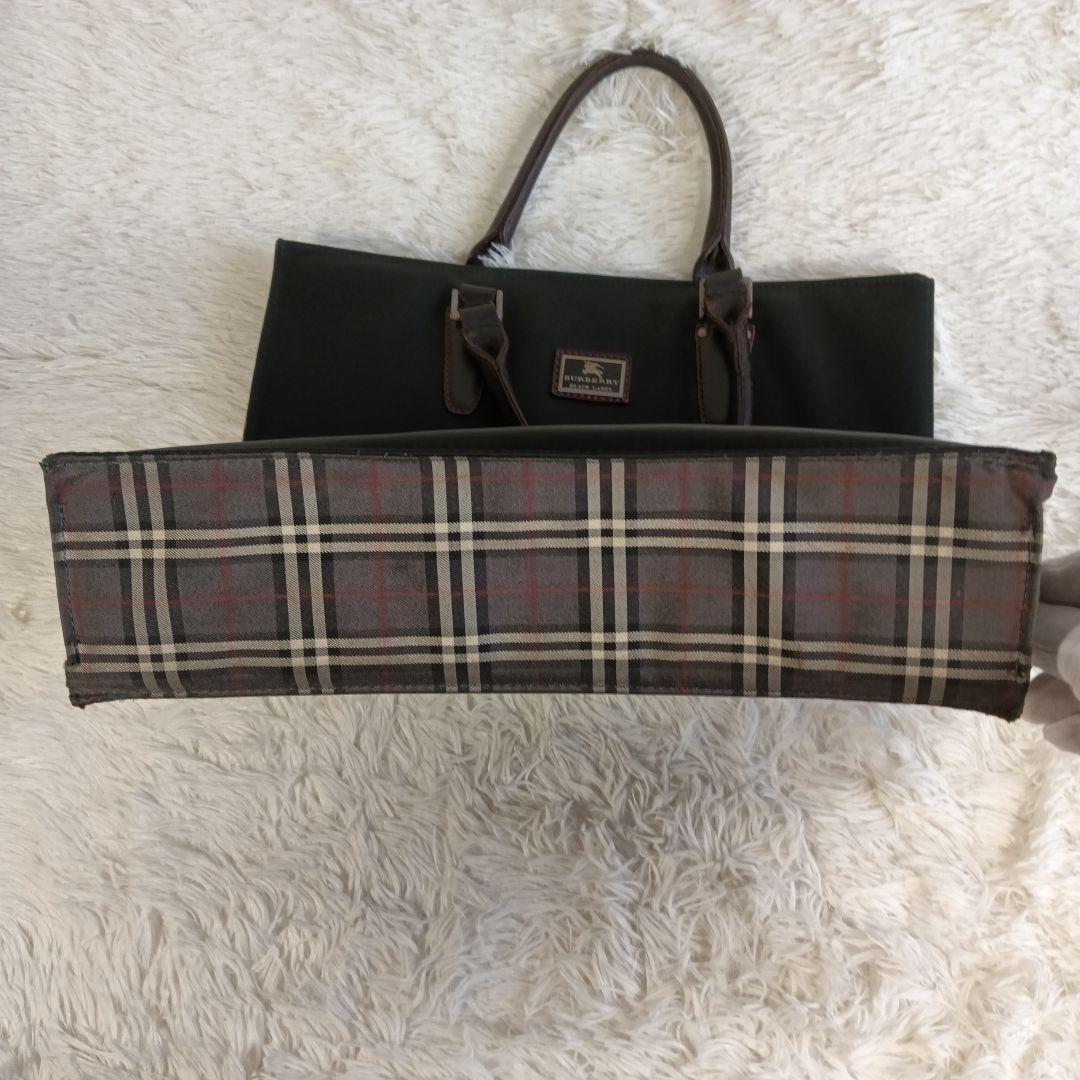 ひろしです【BURBERRY】バーバリー　トートバッグノバチェック✨美品✨