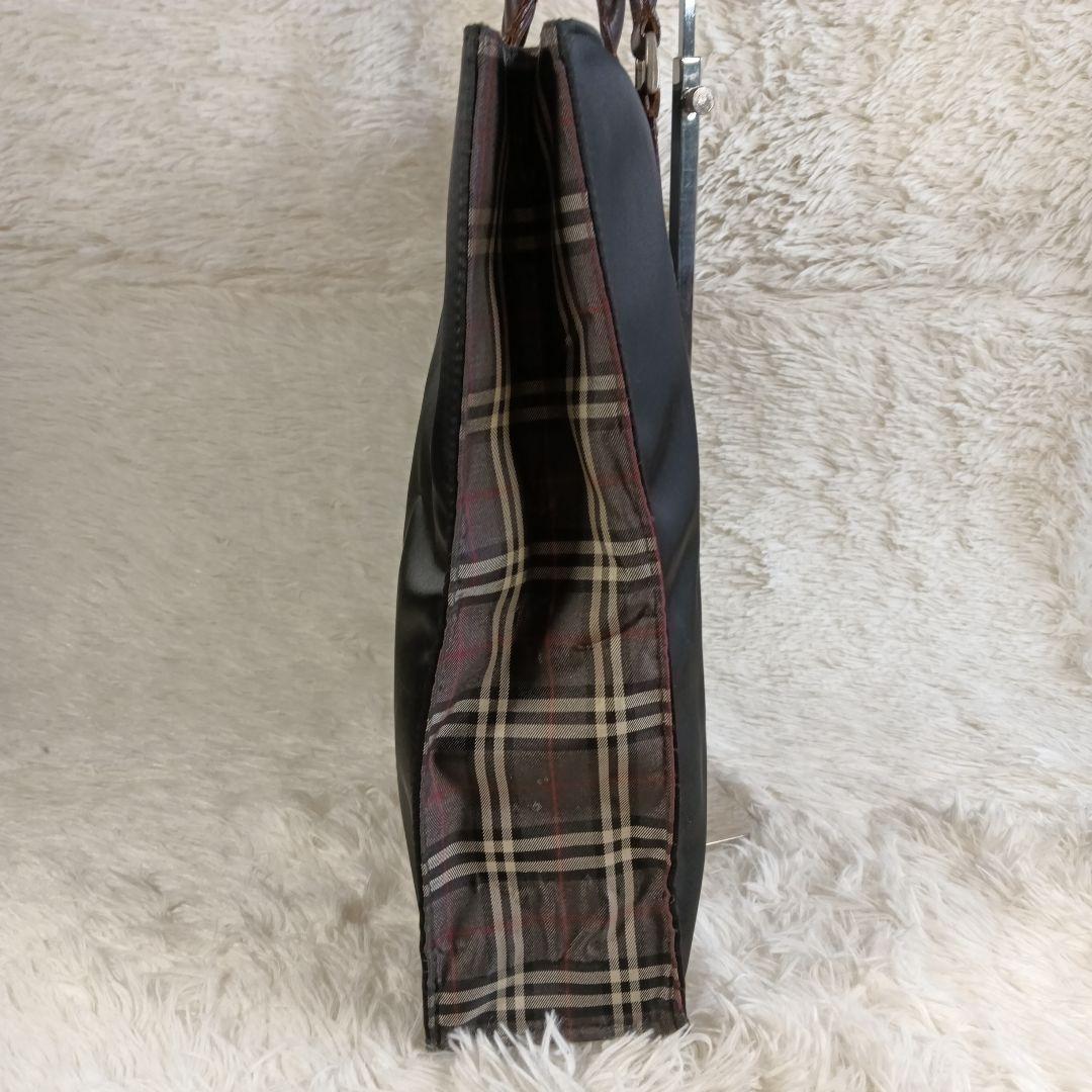 ひろしです【BURBERRY】バーバリー　トートバッグノバチェック✨美品✨