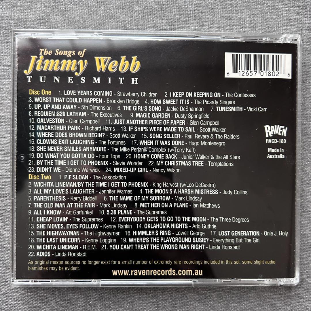 【2CD】ジミー・ウェッブ『TUNESMITH 』輸入盤