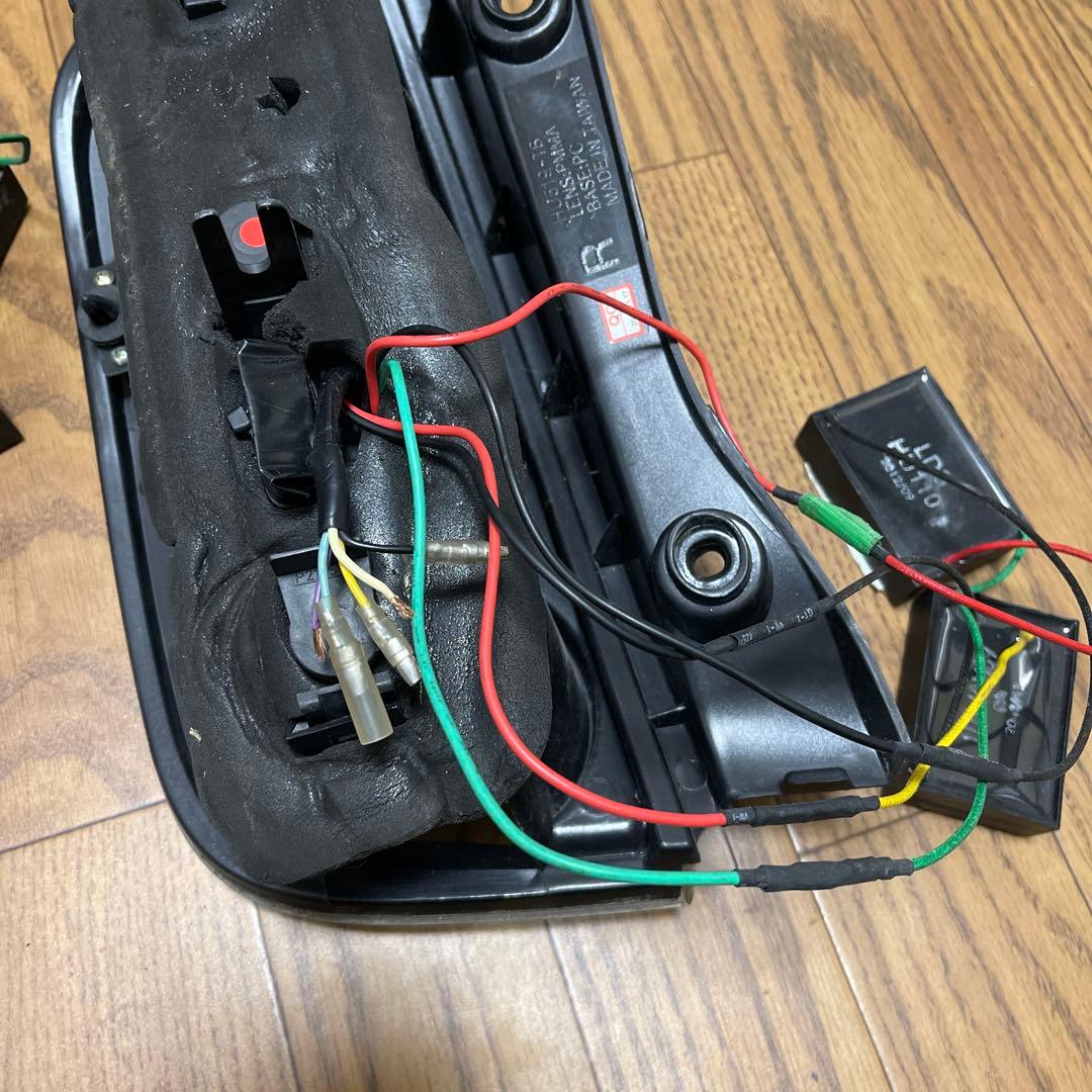 k12 マーチ　クリアテール　LEDテール