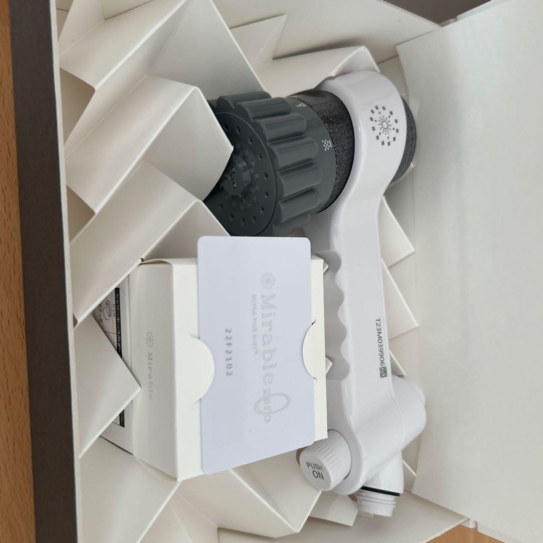 Mirable シャワーヘッド ホワイト