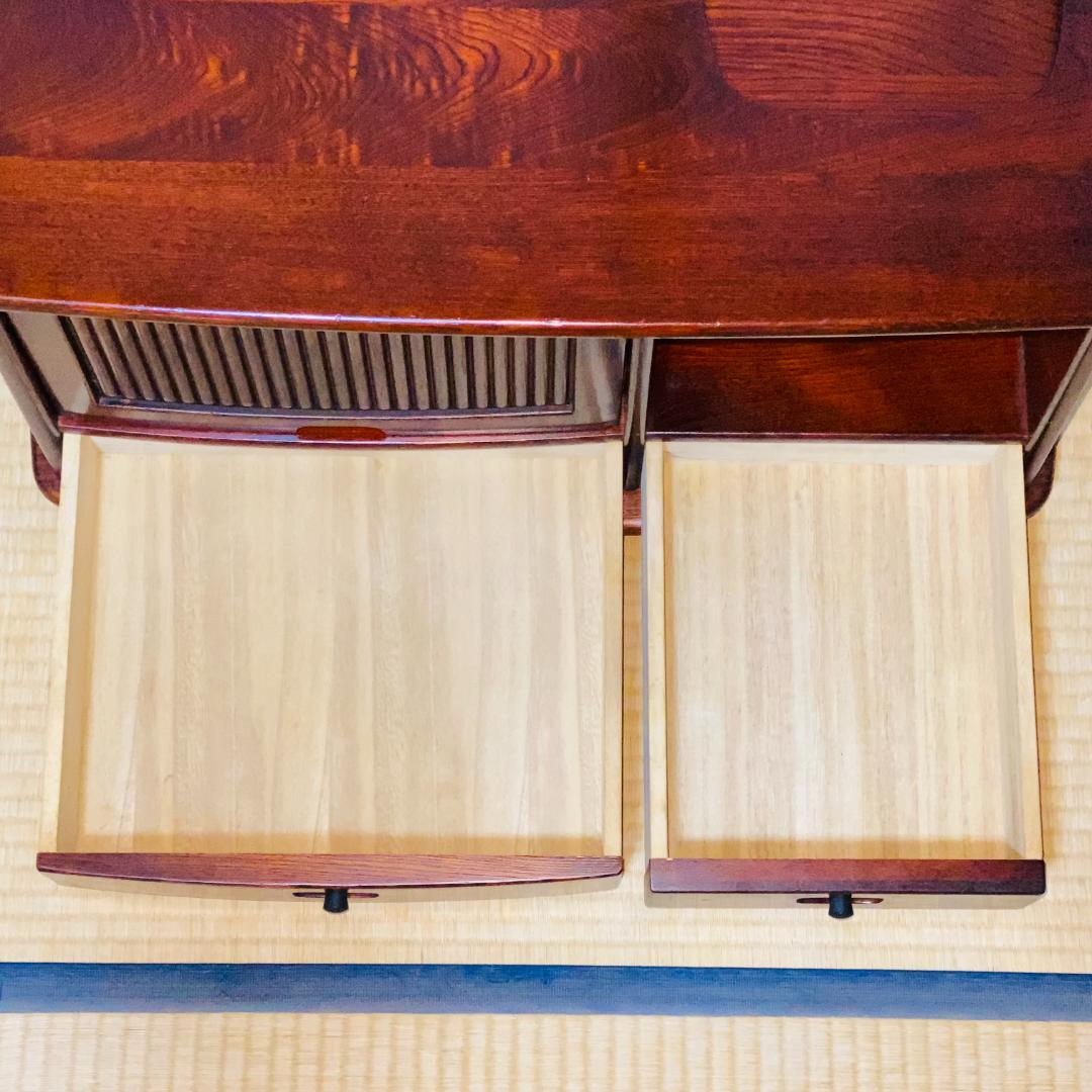 karimoku カリモク オールドカリモク ポットワゴン キャスター付 茶箪笥