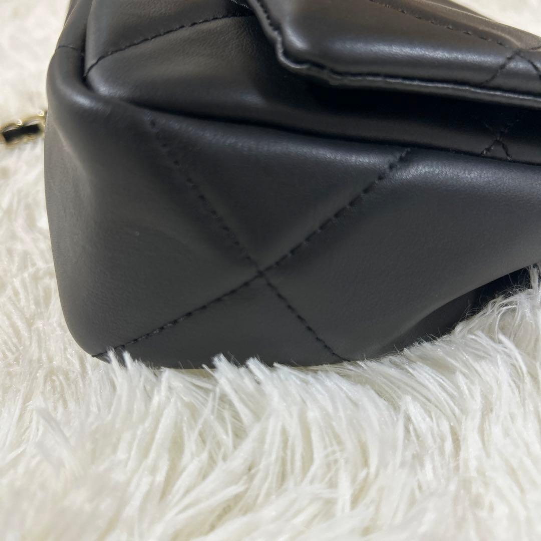 【MILOS/ミロス】BIGキルティングチェーンBag