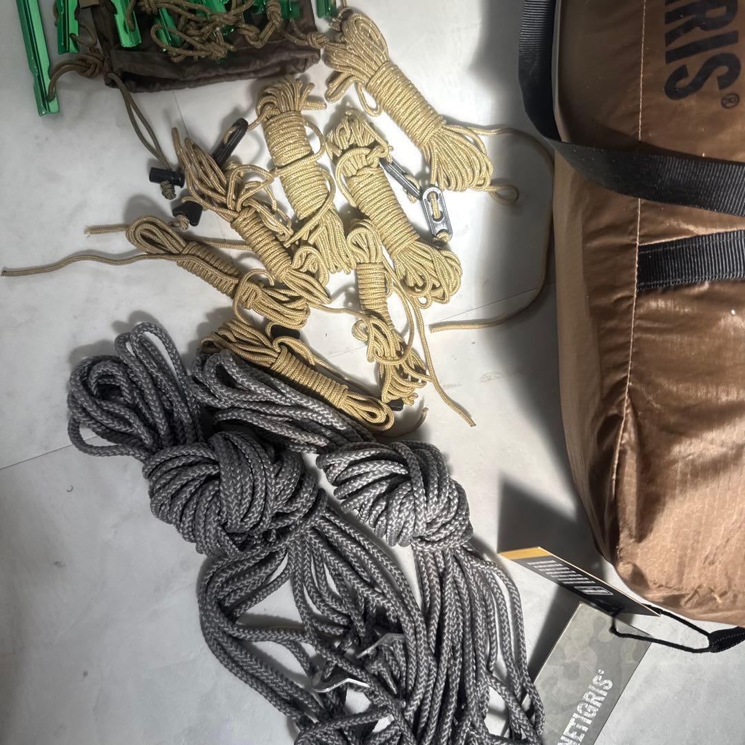 中古　ワンティグリスハンモックテント(煙突アナ付)