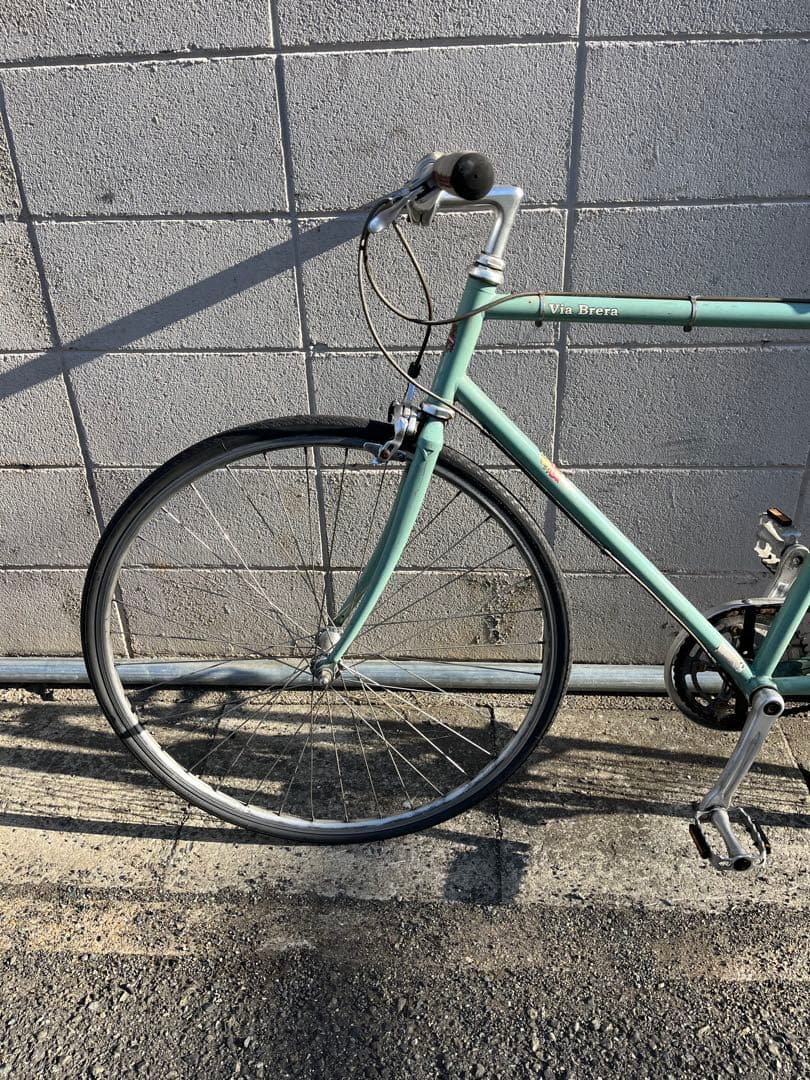 イタリア、Bianchi、フラットバーロード、内製5段変速、viaBrera‼️