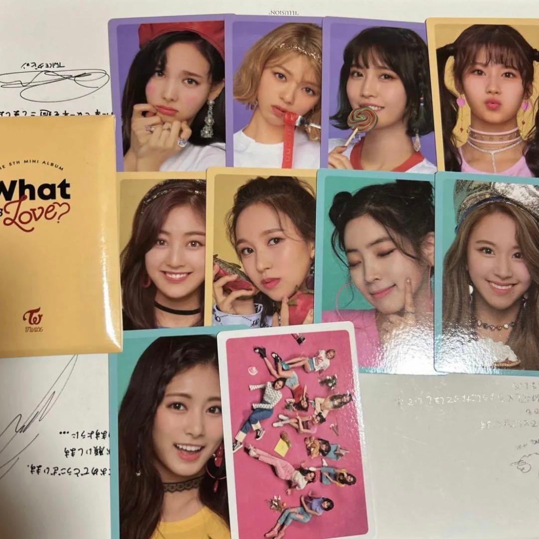 twice アルバム まとめ売り トレカ ペンライト ラブリー うちわ