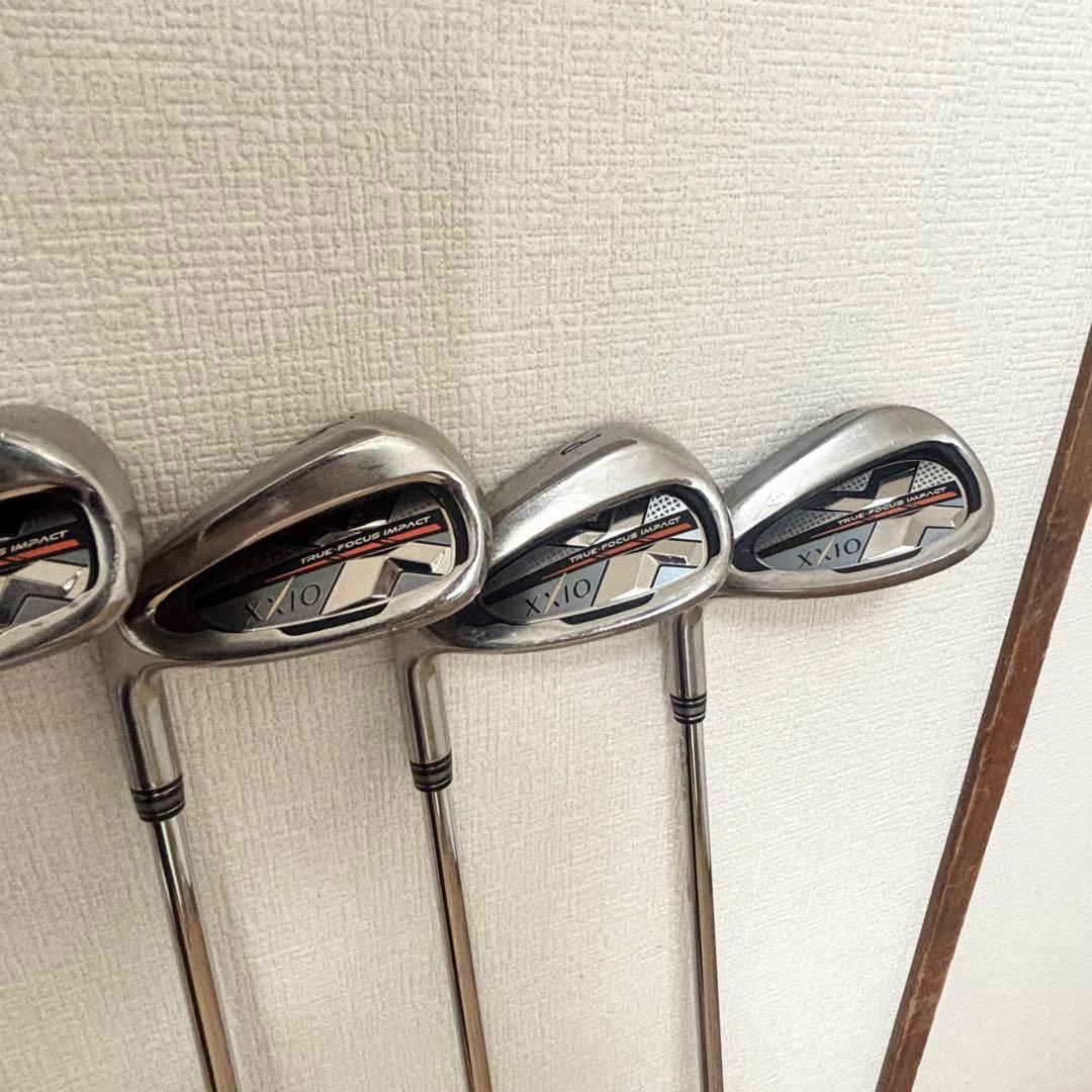 【貴重なレフティ】ゼクシオ XXIO10 10代目 アイアンセット 7本 S 左