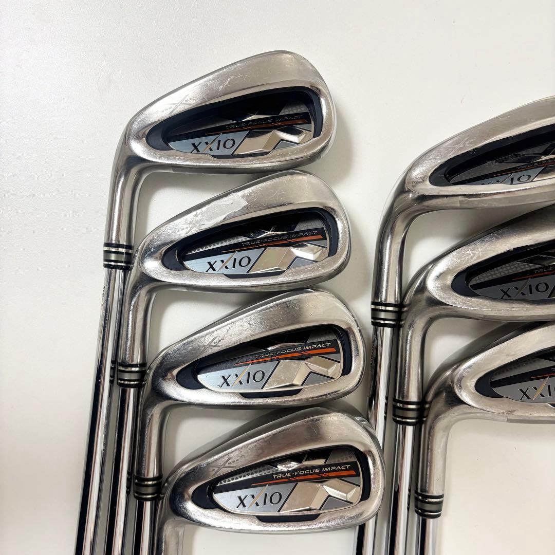 【貴重なレフティ】ゼクシオ XXIO10 10代目 アイアンセット 7本 S 左