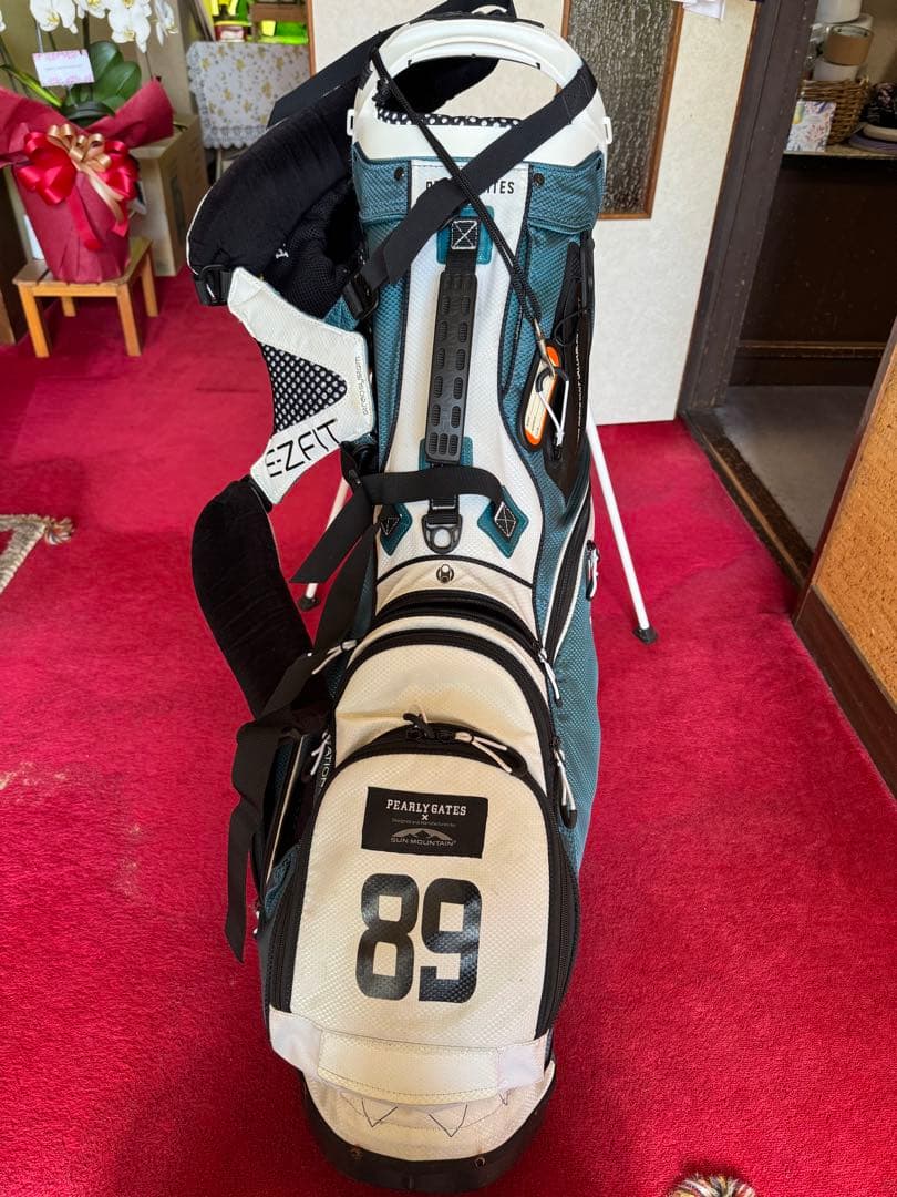 PEARLY GATES ゴルフキャディバッグ 89モデル