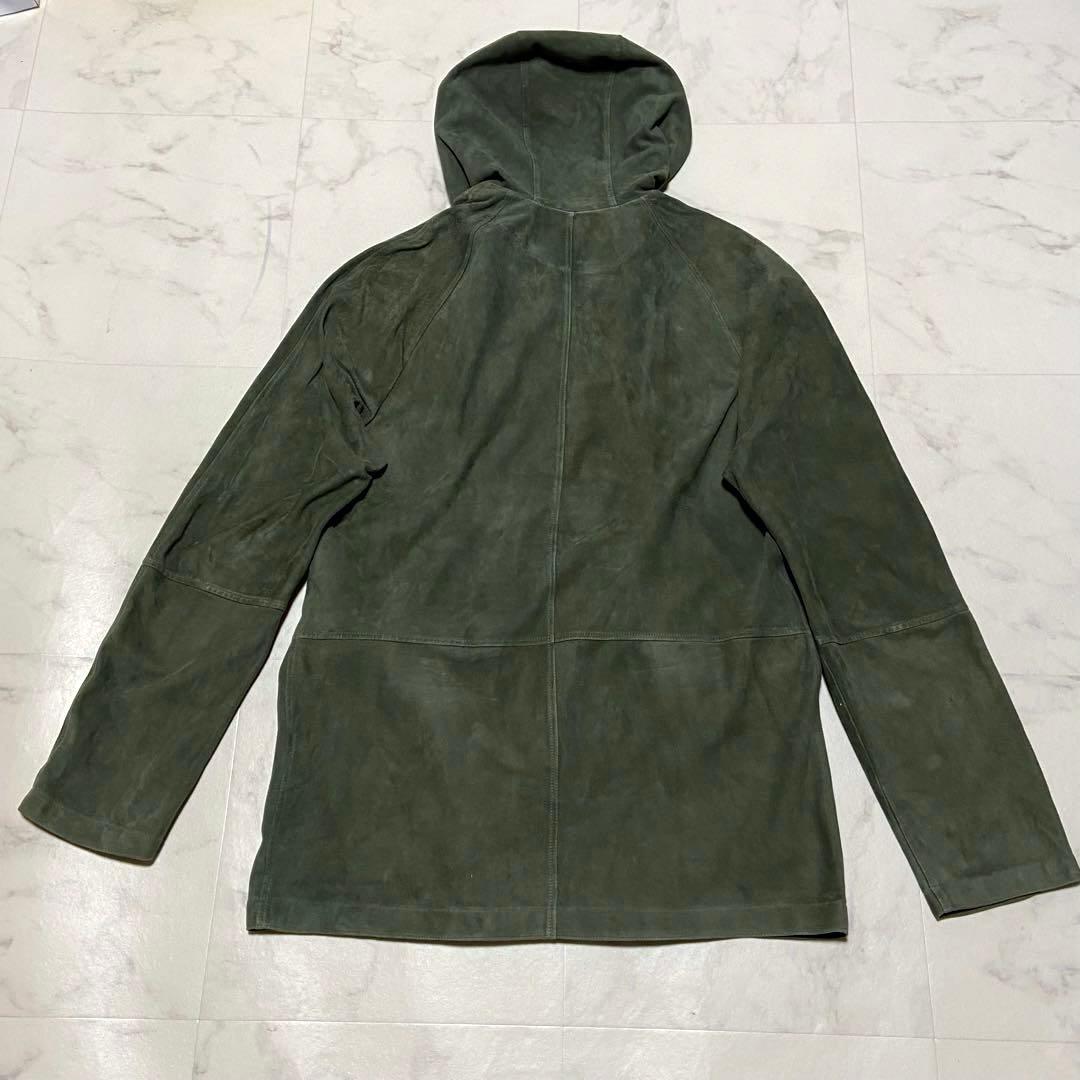 EMMETI エンメティ AMBROSE スウェードモッズパーカー　46