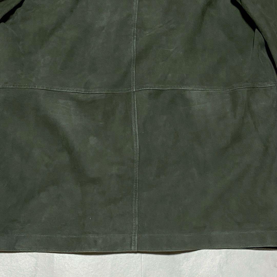 EMMETI エンメティ AMBROSE スウェードモッズパーカー　46