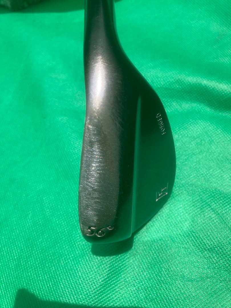 軟鉄鍛造ウェッジ 東邦ゴルフ 匠ブラック 黒染め forged 56°