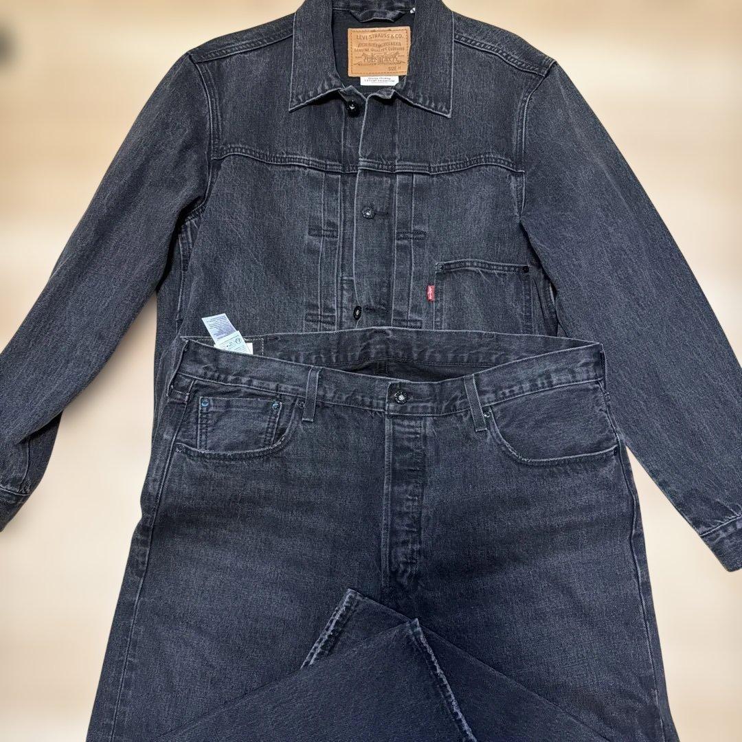 edifice levi's 30th 別注 デニム セットアップ