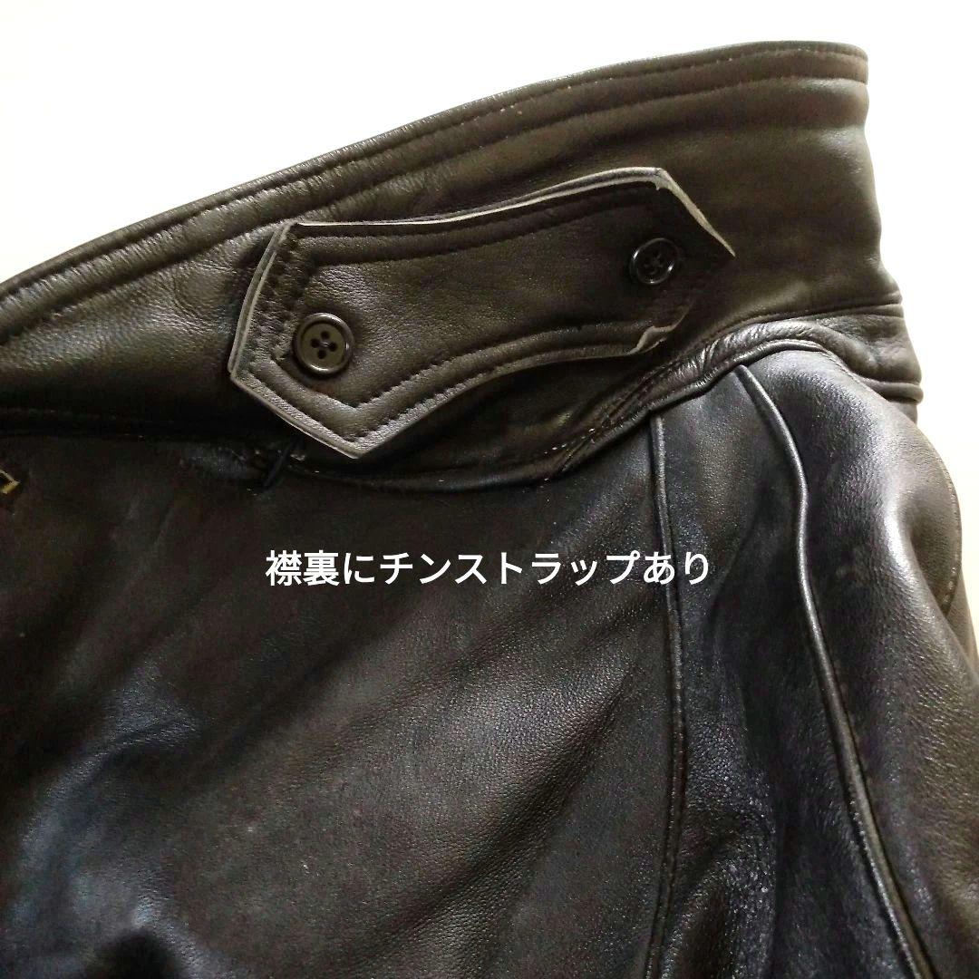 最終価格 70sフランス警察 レザージャケット レザーコート カーコート