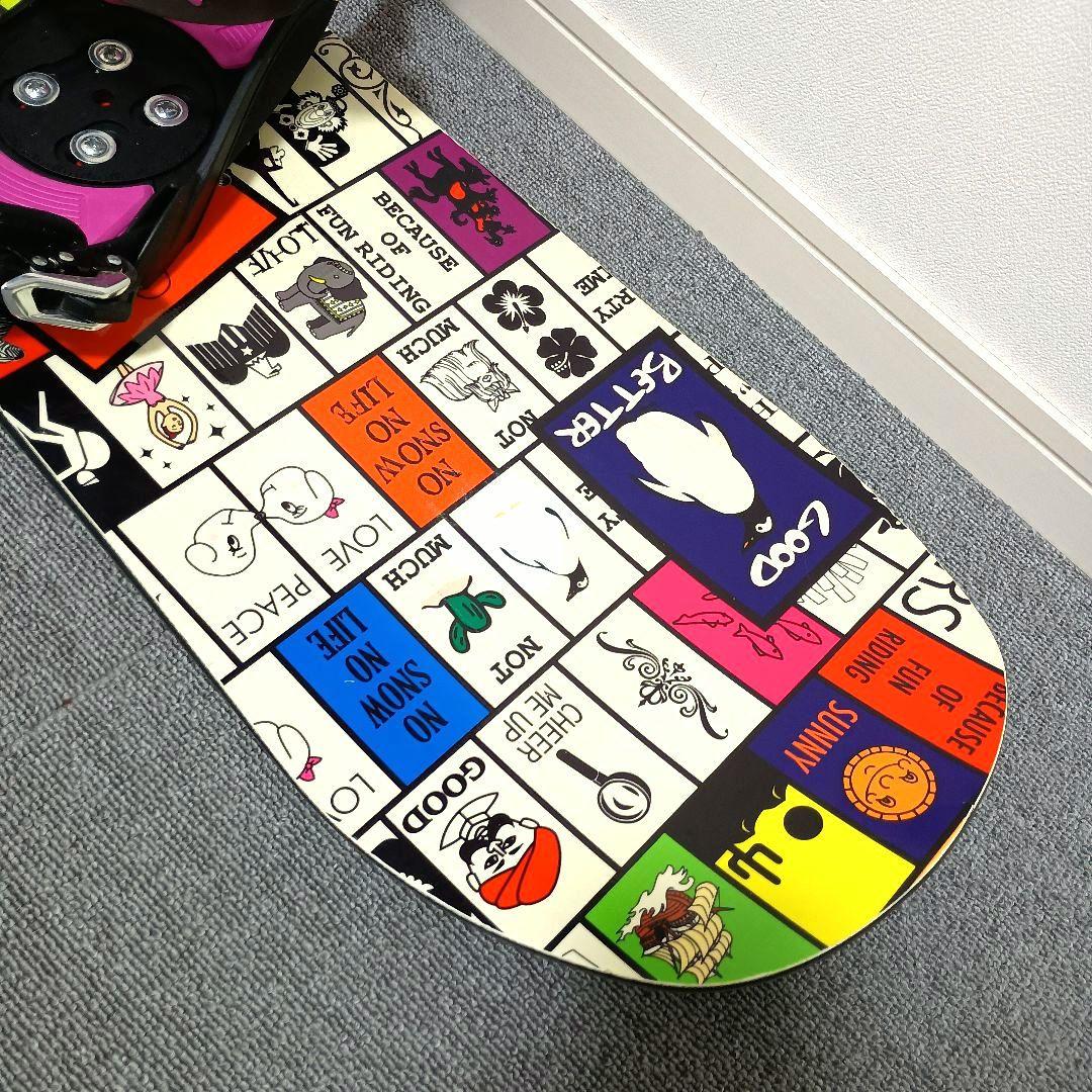 スノーボードセット SLQ 143cm ビンディング Mサイズ