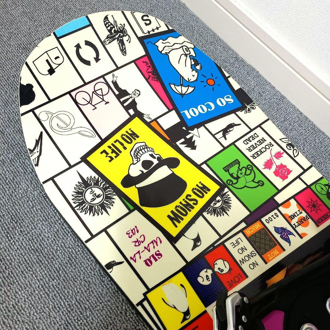 スノーボードセット SLQ 143cm ビンディング Mサイズ