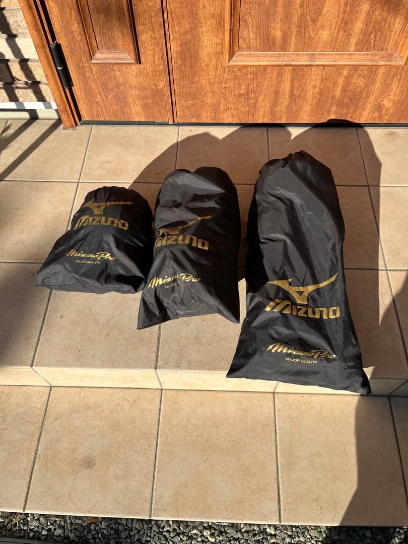 ミズノ　軟式用キャッチャーレガース ネイビー