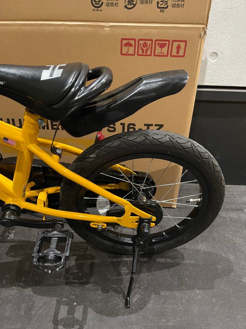 専用です。 HUMMER 子供　自転車　16インチ　イエロー