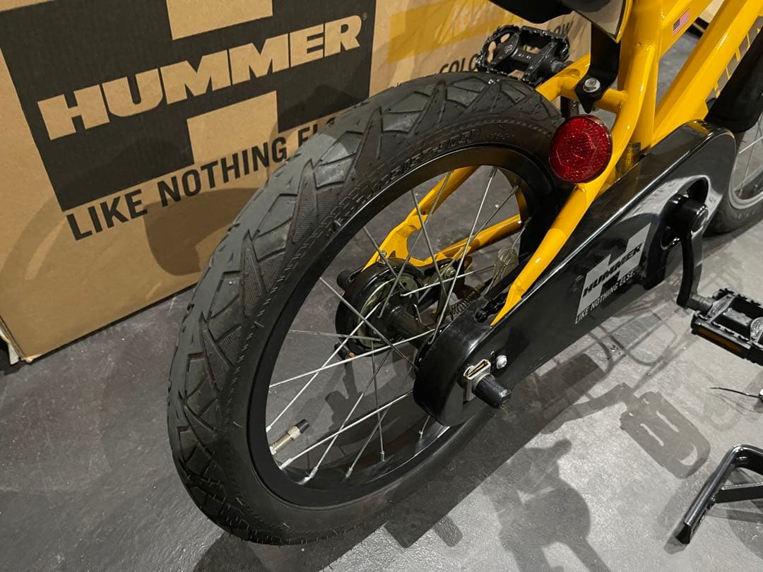 専用です。 HUMMER 子供　自転車　16インチ　イエロー