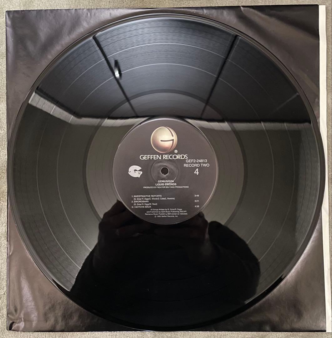 【美品レア・US正規】GENIUS/GZA LIQUID SWORDSレコード