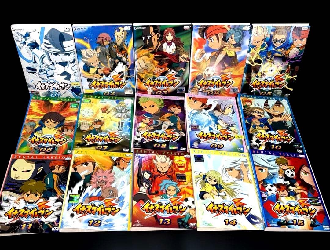 イナズマイレブン 1-32 GO 1-12 クロノ・ストーン編 1-13 DVD