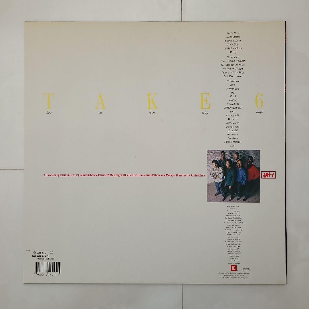 ★ＥＵオリジナル盤★『TAKE 6』TAKE 6