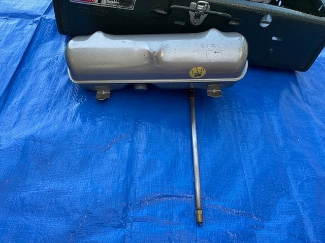 【Coleman】ツーバーナー 414【廃盤希少品】・鉄板・じょうご・収納ケース