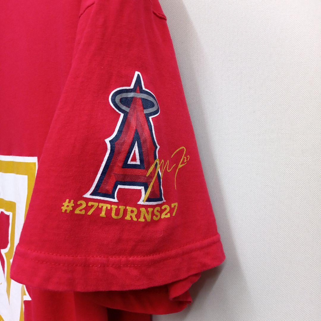 非売品 マイク トラウト 27番 Tシャツ エンゼルス