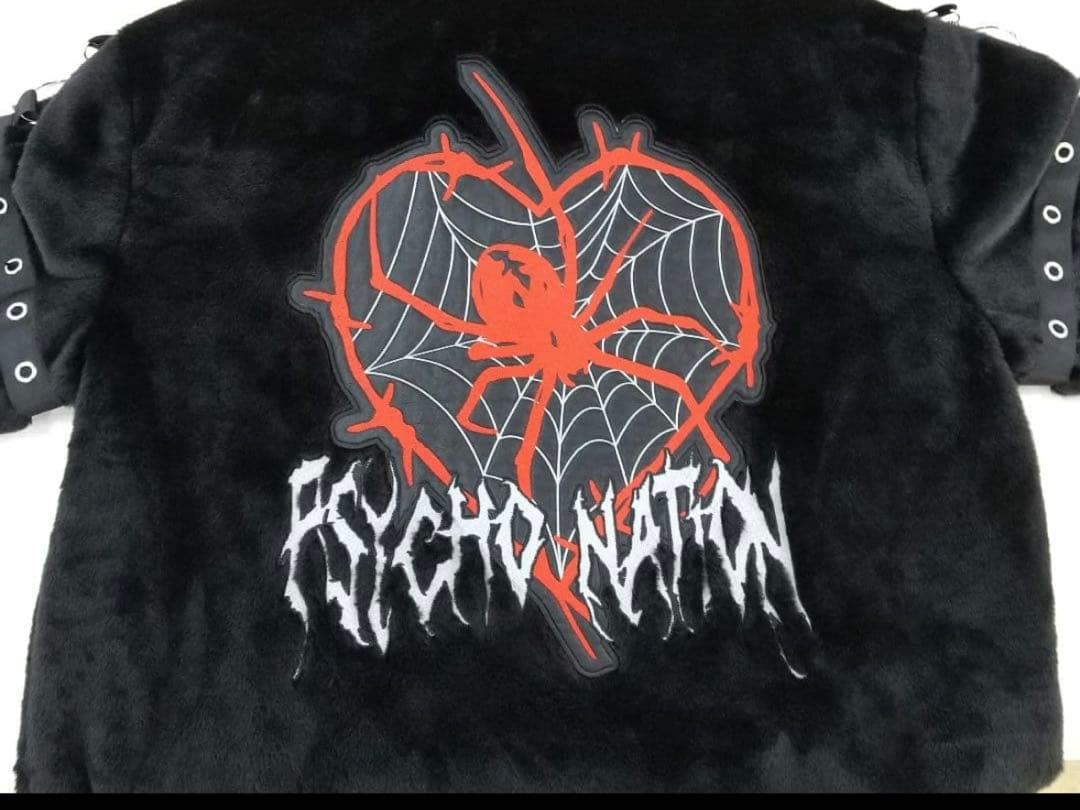 H756 PSYCHO NATION ジップパーカー