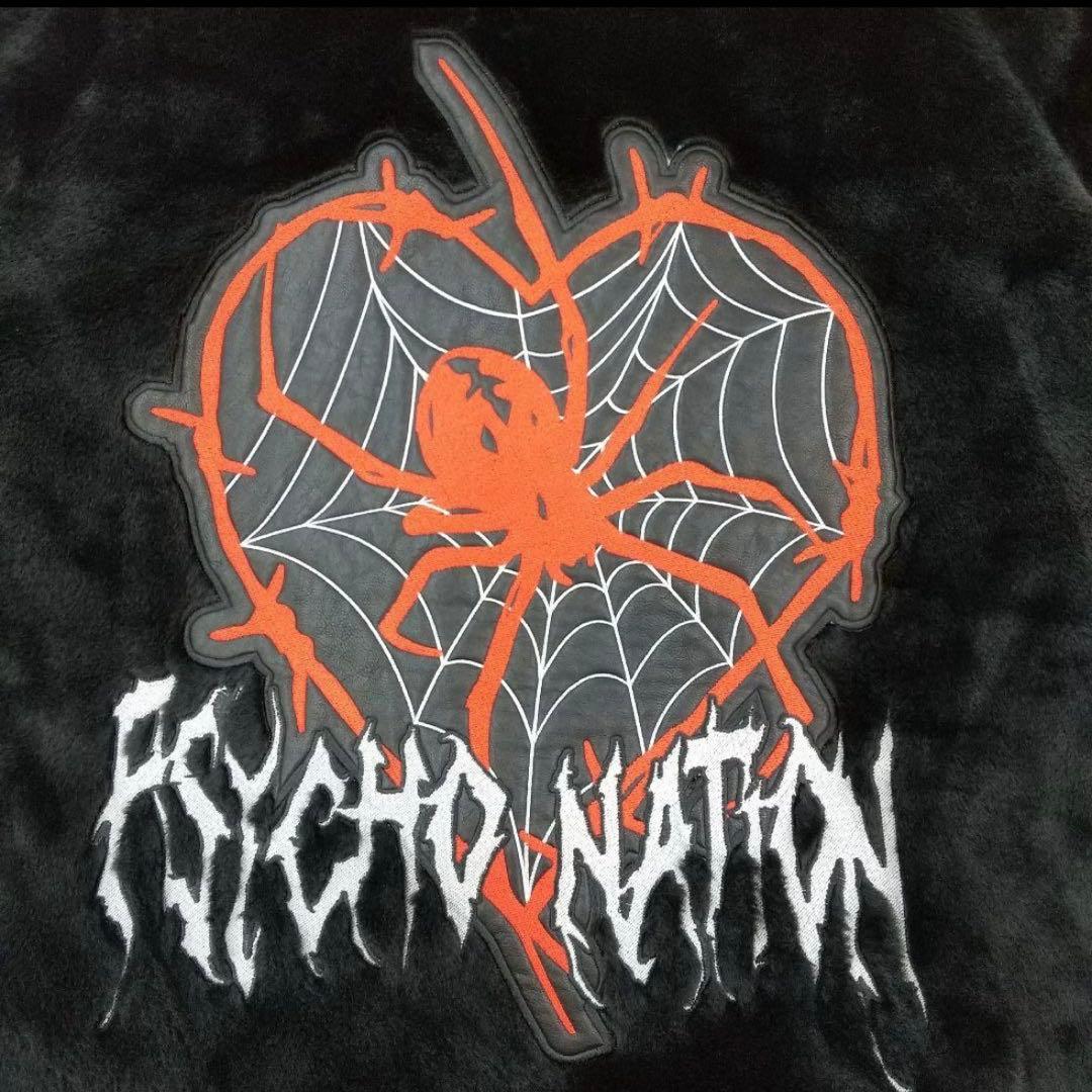 H756 PSYCHO NATION ジップパーカー