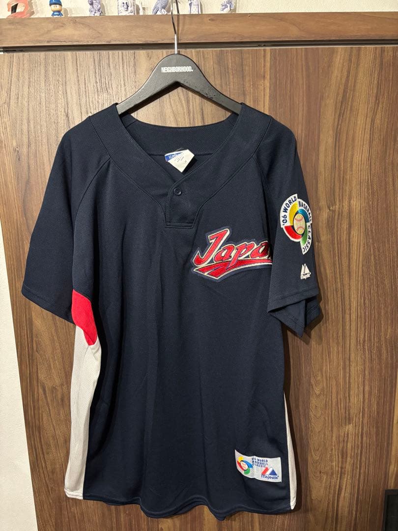 WBC ユニフォーム2006 日本代表 小笠原 プラクティス Mサイズ